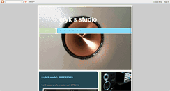 Desktop Screenshot of eryksstudio.blogspot.com