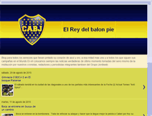 Tablet Screenshot of bocajuniorselreydelbalonpie.blogspot.com