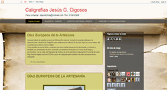 Desktop Screenshot of caligrafiasgigosos.blogspot.com