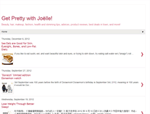 Tablet Screenshot of getprettywithjoelle.blogspot.com