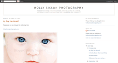 Desktop Screenshot of hollysissonphotography.blogspot.com