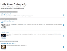 Tablet Screenshot of hollysissonphotography.blogspot.com