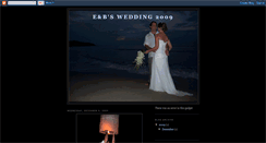 Desktop Screenshot of emobeckswedding.blogspot.com