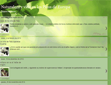 Tablet Screenshot of naturalezaypicosdeuropa.blogspot.com