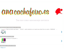 Tablet Screenshot of anacachafeiro.blogspot.com