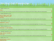 Tablet Screenshot of marysrosefaithformation.blogspot.com