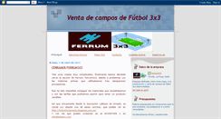 Desktop Screenshot of camposfutbol3x3.blogspot.com