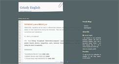 Desktop Screenshot of dunngrizzlyenglish.blogspot.com