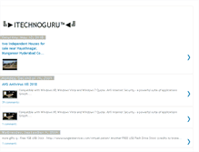 Tablet Screenshot of itechnoguru.blogspot.com