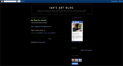 Desktop Screenshot of ianparkerart.blogspot.com