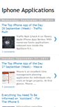 Mobile Screenshot of 100iphoneapps.blogspot.com
