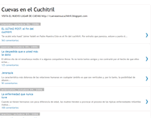 Tablet Screenshot of cuevasenelcuchitril.blogspot.com