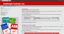 Desktop Screenshot of goldbergercontrols.blogspot.com