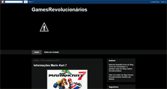 Desktop Screenshot of gamesrevolucionarios.blogspot.com