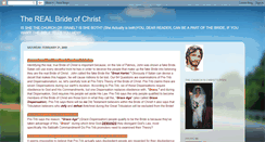 Desktop Screenshot of christ-bride.blogspot.com