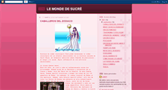 Desktop Screenshot of lemondedescur.blogspot.com