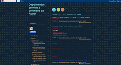 Desktop Screenshot of blogdaruuth.blogspot.com