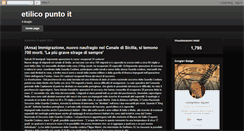Desktop Screenshot of etilicopuntoit.blogspot.com