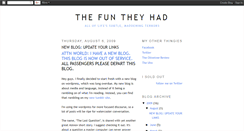 Desktop Screenshot of funtheyhad.blogspot.com