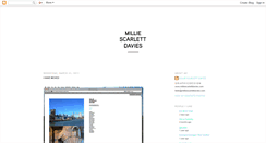Desktop Screenshot of milliedavies.blogspot.com