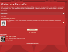 Tablet Screenshot of maestrolooministerio.blogspot.com