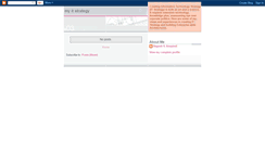 Desktop Screenshot of myitstrategy.blogspot.com