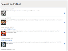 Tablet Screenshot of palabradefutbol.blogspot.com