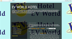 Desktop Screenshot of ev-world-hotel.blogspot.com