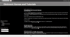 Desktop Screenshot of ointmentgames.blogspot.com