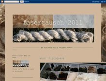 Tablet Screenshot of fasertausch2011.blogspot.com