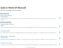 Tablet Screenshot of gold-in-world-of-warcraft.blogspot.com