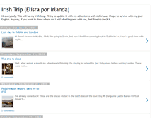 Tablet Screenshot of elisra-irishtrip.blogspot.com