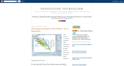 Desktop Screenshot of innovationjournalism.blogspot.com
