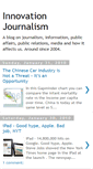 Mobile Screenshot of innovationjournalism.blogspot.com