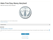 Tablet Screenshot of maryland-money-survey.blogspot.com