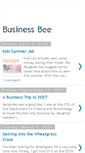 Mobile Screenshot of businessbee.blogspot.com