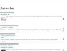 Tablet Screenshot of businessbee.blogspot.com