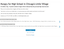 Tablet Screenshot of hungerstrike.blogspot.com