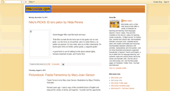 Desktop Screenshot of miscositasblog.blogspot.com