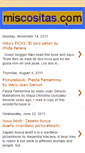 Mobile Screenshot of miscositasblog.blogspot.com