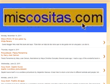 Tablet Screenshot of miscositasblog.blogspot.com