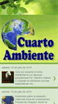 Mobile Screenshot of cuartoambiente.blogspot.com