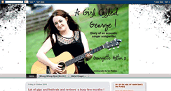 Desktop Screenshot of a-girlcalledgeorge.blogspot.com