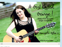 Tablet Screenshot of a-girlcalledgeorge.blogspot.com