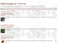 Tablet Screenshot of goldstringsinc.blogspot.com