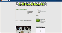 Desktop Screenshot of enmicasasejuegaasi.blogspot.com