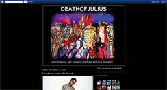 Desktop Screenshot of deathofjulius.blogspot.com