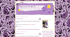 Desktop Screenshot of beanandbug.blogspot.com