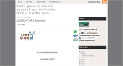 Desktop Screenshot of lenix-store.blogspot.com