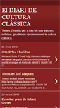 Mobile Screenshot of eldiarideculturaclassica.blogspot.com